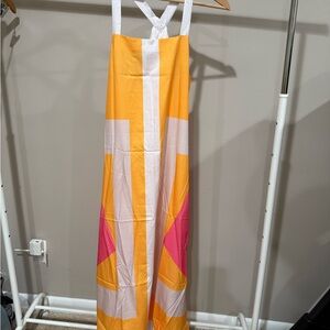 Colorful Geometric Maxi Dress